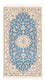 Tappeto Persero - Nain - Premio - 138 x 76 cm - blu chiaro