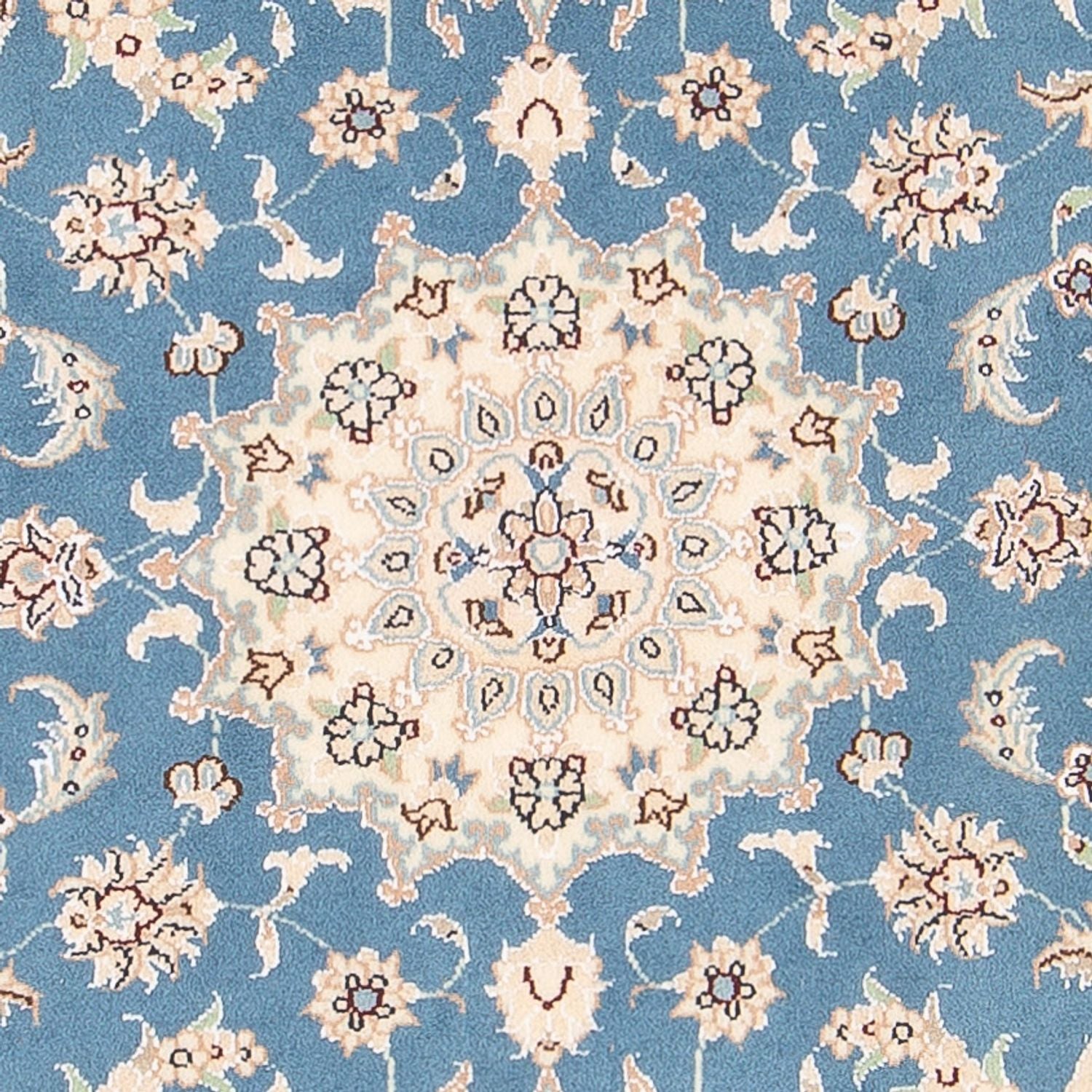 Tappeto Persero - Nain - Premio - 138 x 76 cm - blu chiaro