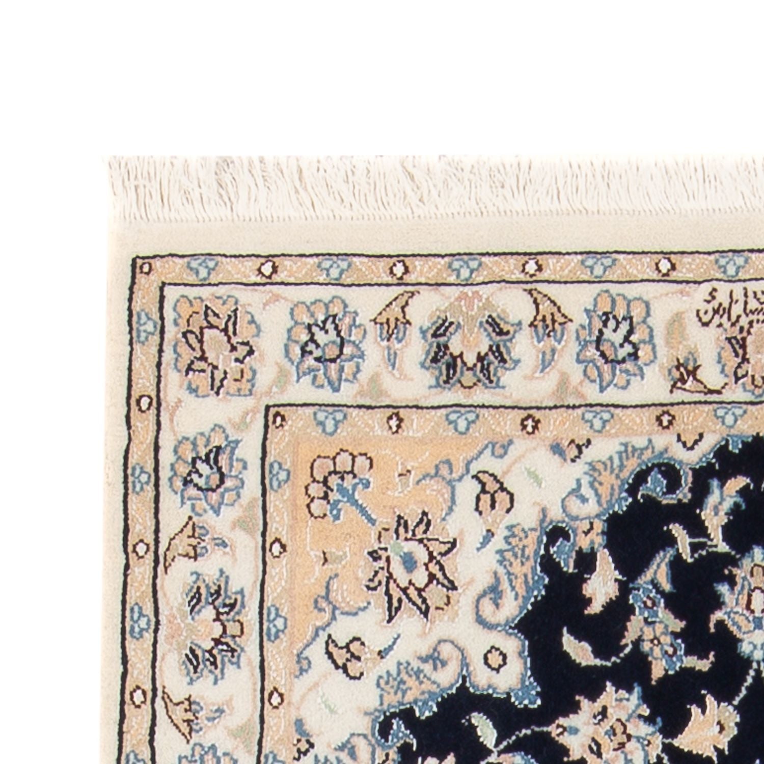 Tappeto Persero - Nain - Premio - 134 x 74 cm - blu scuro