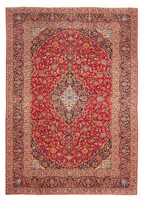 Tappeto Persero - Keshan - 288 x 206 cm - rosso