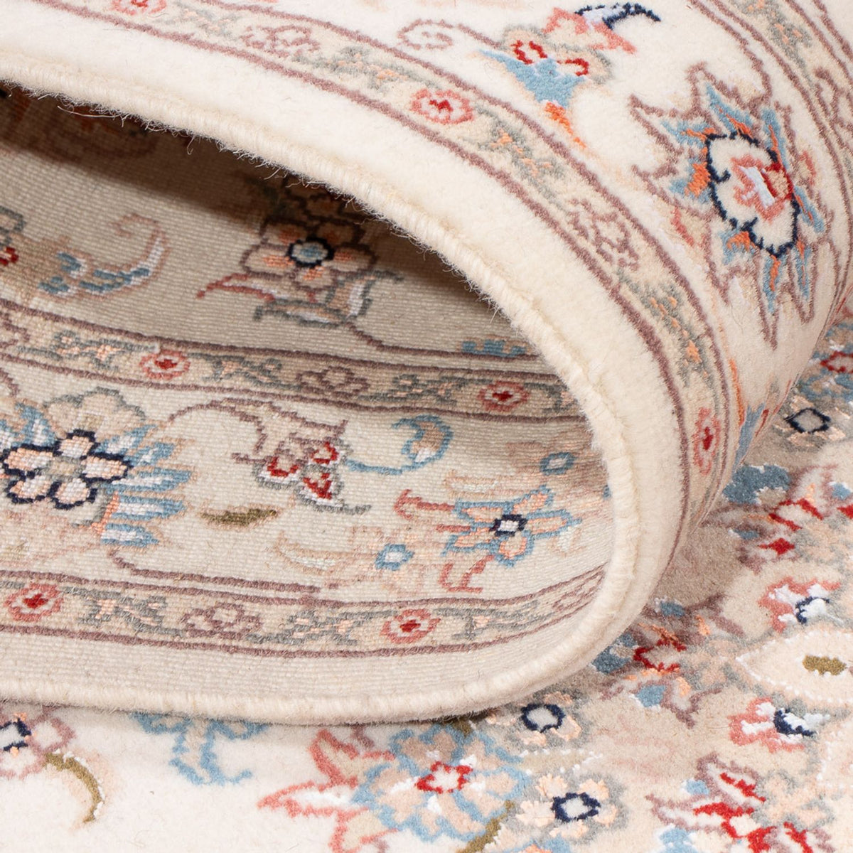 Tappeto corsia Tappeto Persero - Tabriz - Reale - 296 x 80 cm - crema