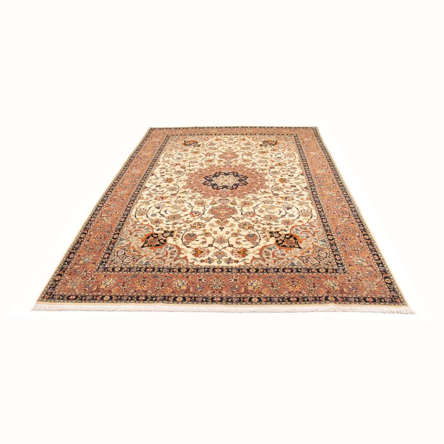 Tappeto Persero - Tabriz - Reale - 285 x 180 cm - crema