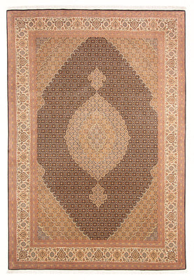 Tappeto Persero - Tabriz - Reale - 297 x 200 cm - blu scuro