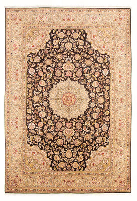 Tappeto Persero - Tabriz - Reale - 296 x 196 cm - blu scuro