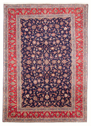 Tappeto Persero - Keshan - 295 x 200 cm - blu scuro