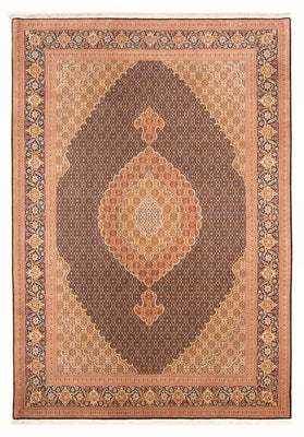 Tappeto Persero - Tabriz - Reale - 297 x 200 cm - blu scuro