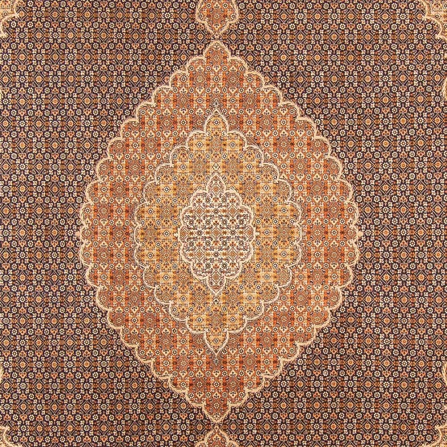 Tappeto Persero - Tabriz - Reale - 297 x 200 cm - blu scuro
