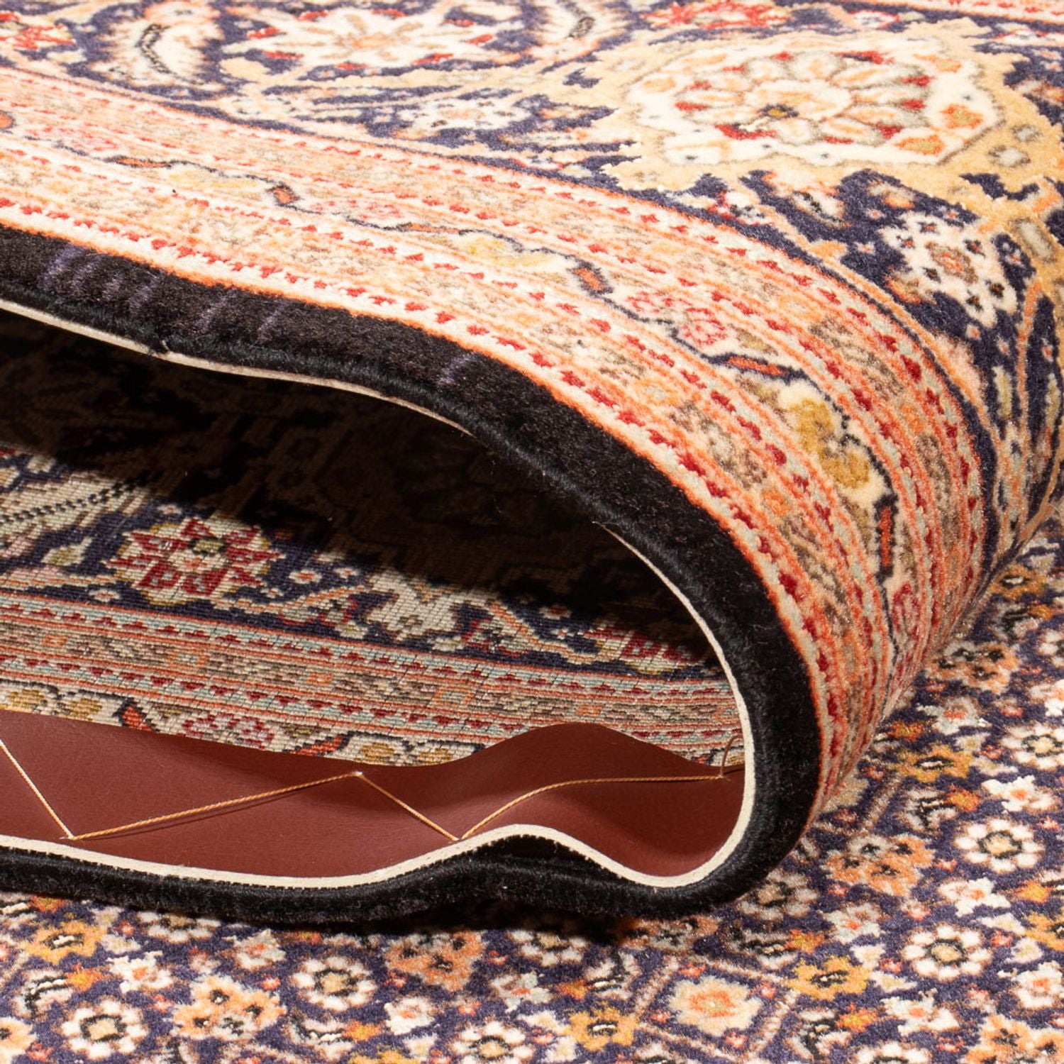 Tappeto Persero - Tabriz - Reale - 297 x 200 cm - blu scuro