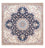 Tappeto Persero - Nain - Premio quadrato  - 212 x 212 cm - blu scuro