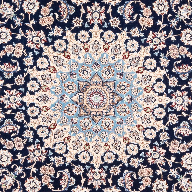 Tappeto Persero - Nain - Premio quadrato  - 212 x 212 cm - blu scuro