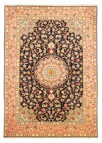 Tappeto Persero - Tabriz - Reale - 293 x 207 cm - blu scuro