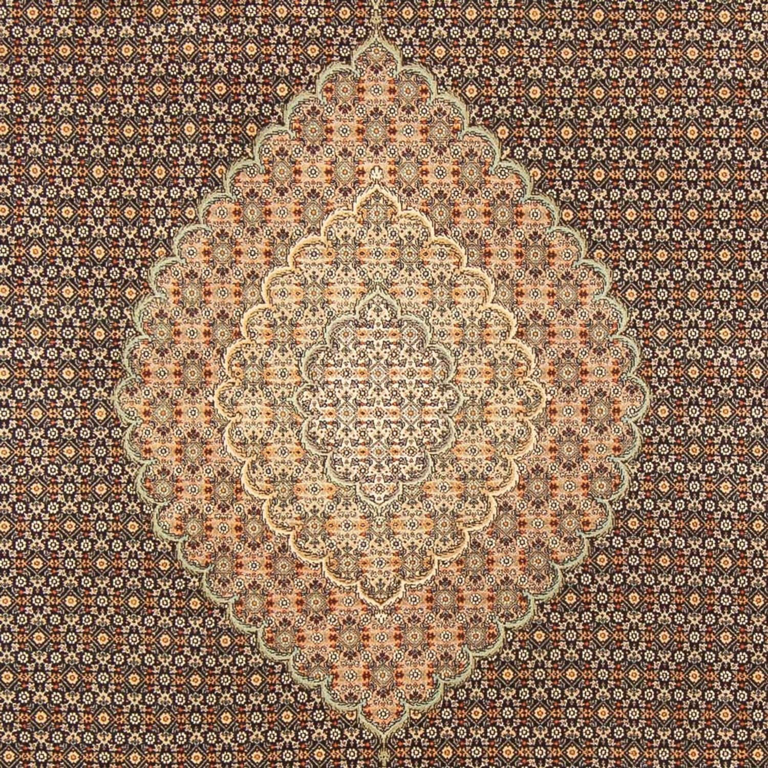 Tappeto Persero - Tabriz - Reale - 296 x 199 cm - blu scuro