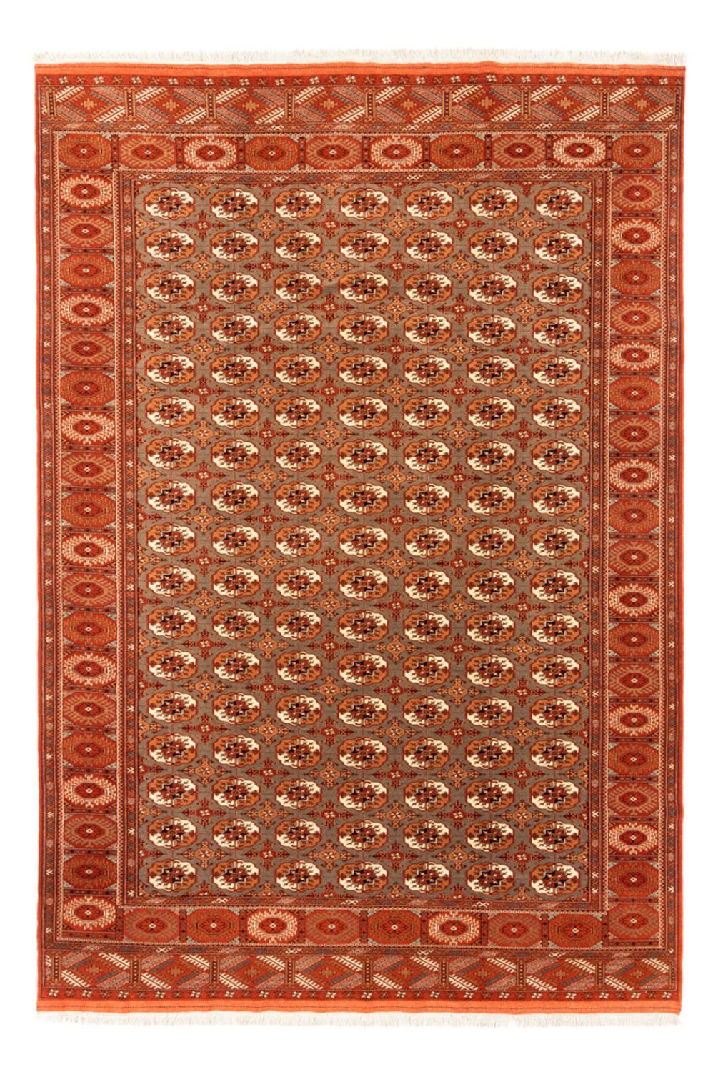 Tappeto Turkaman - 305 x 205 cm - beige scuro