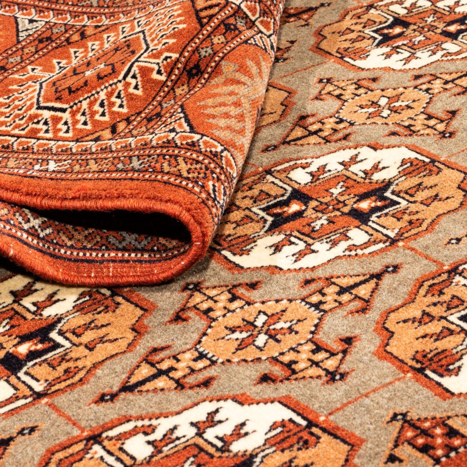 Tappeto Turkaman - 305 x 205 cm - beige scuro