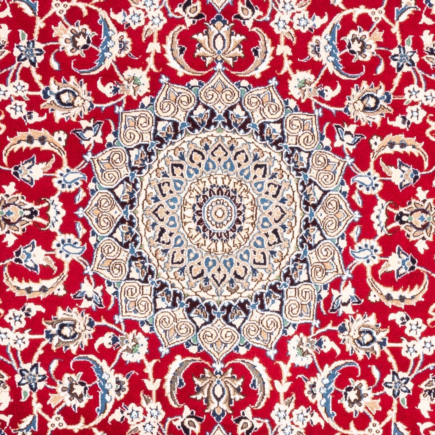 Tappeto Persero - Nain - 246 x 156 cm - rosso