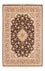 Tappeto corsia Tappeto Persero - Isfahan - Premio - 227 x 148 cm - blu scuro