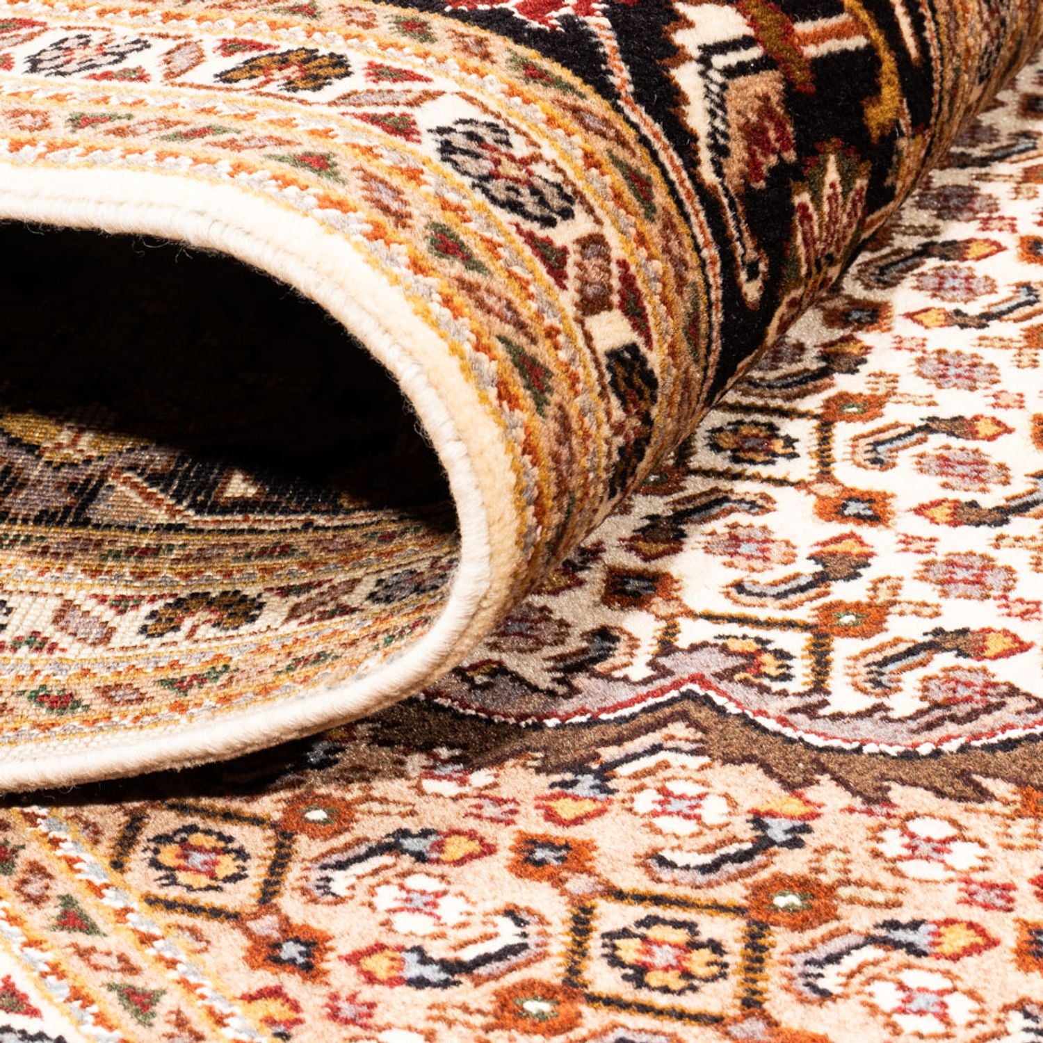 Tappeto Persero - Tabriz - Reale quadrato  - 256 x 250 cm - rosso bordeaux