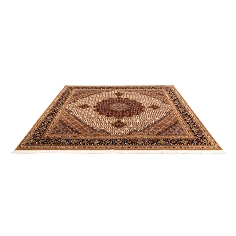Tappeto Persero - Tabriz - Reale quadrato  - 256 x 250 cm - rosso bordeaux