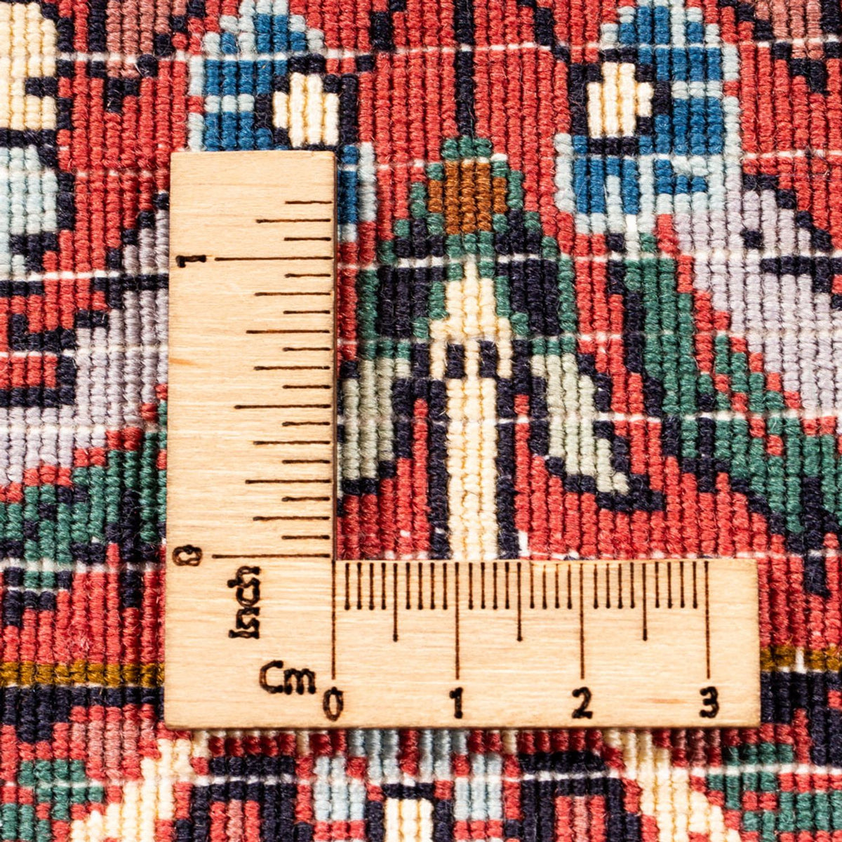 Tappeto Persero - Bidjar quadrato  - 250 x 248 cm - blu scuro