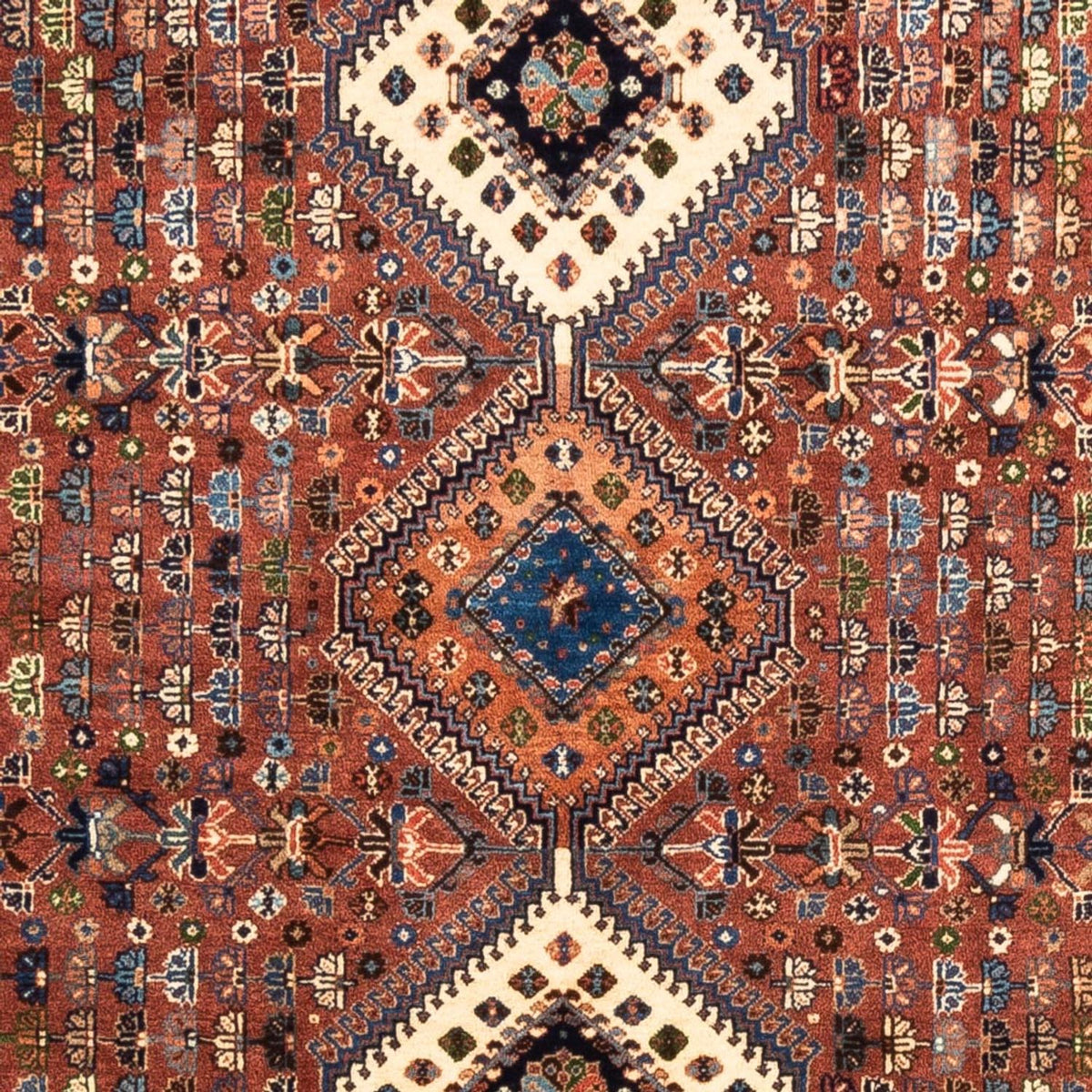 Tappeto corsia Tappeto Persero - Nomade - 230 x 146 cm - rosso