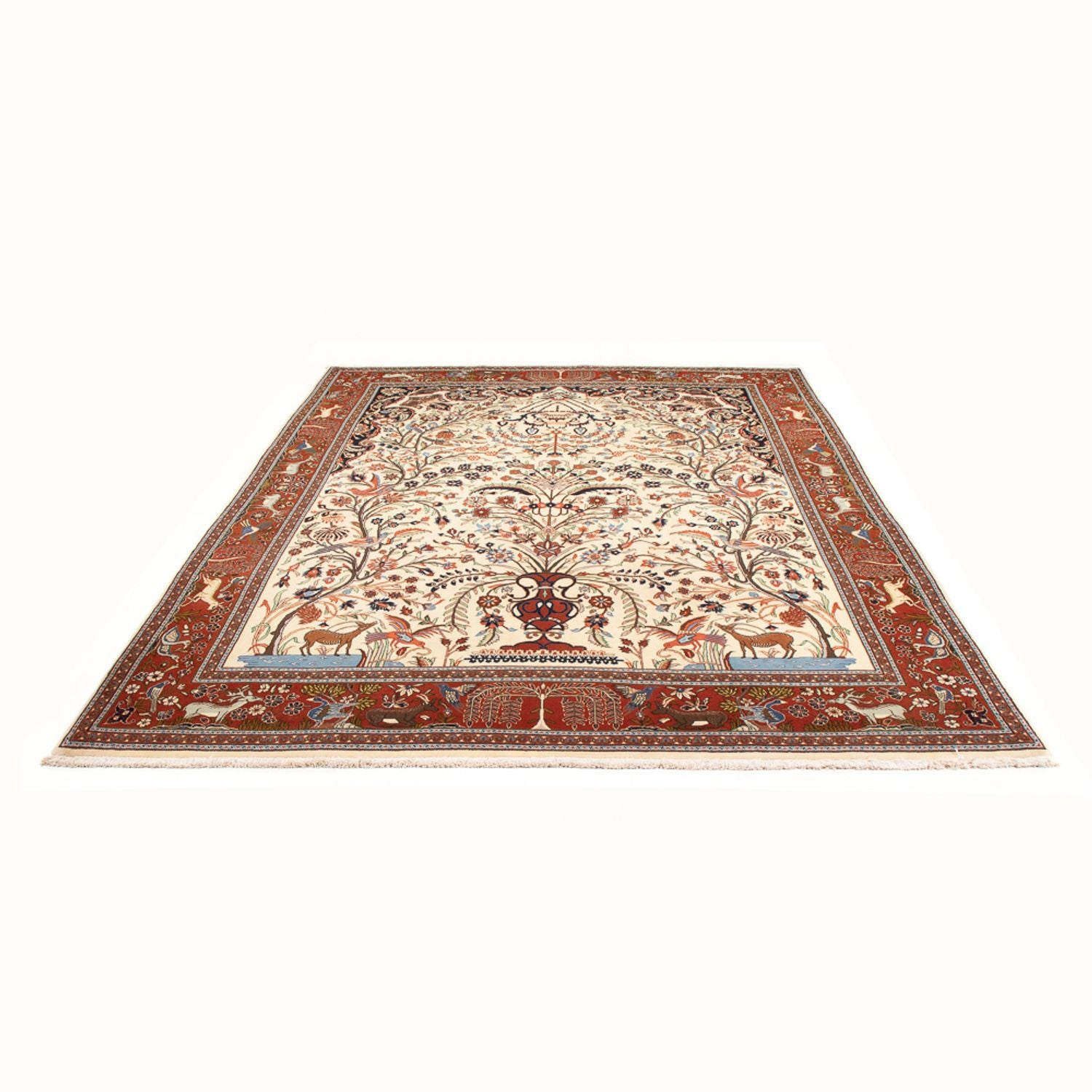 Tappeto Persero - Ghom - 280 x 211 cm - crema