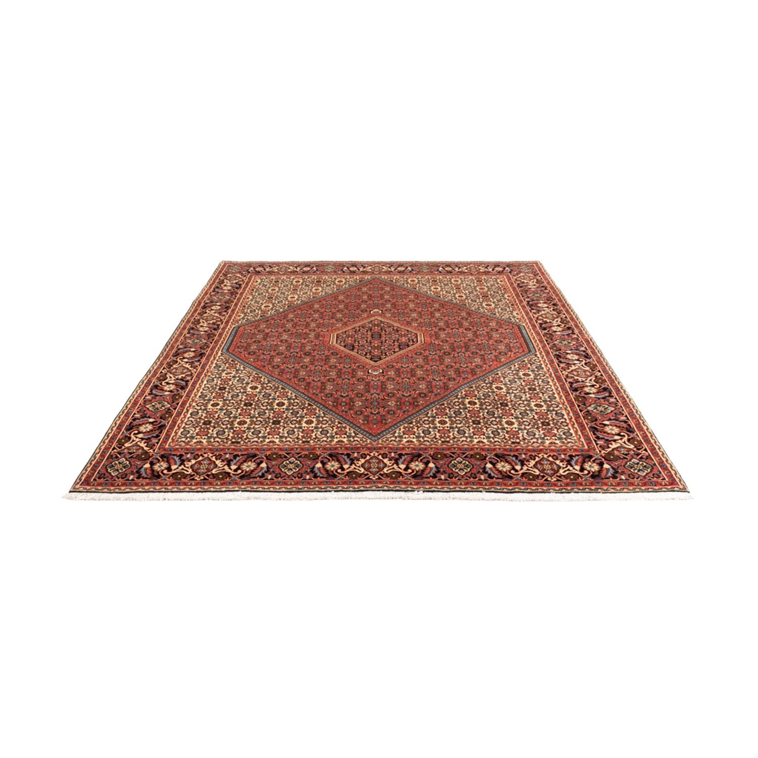 Tappeto Persero - Bidjar - 233 x 200 cm - rosso chiaro