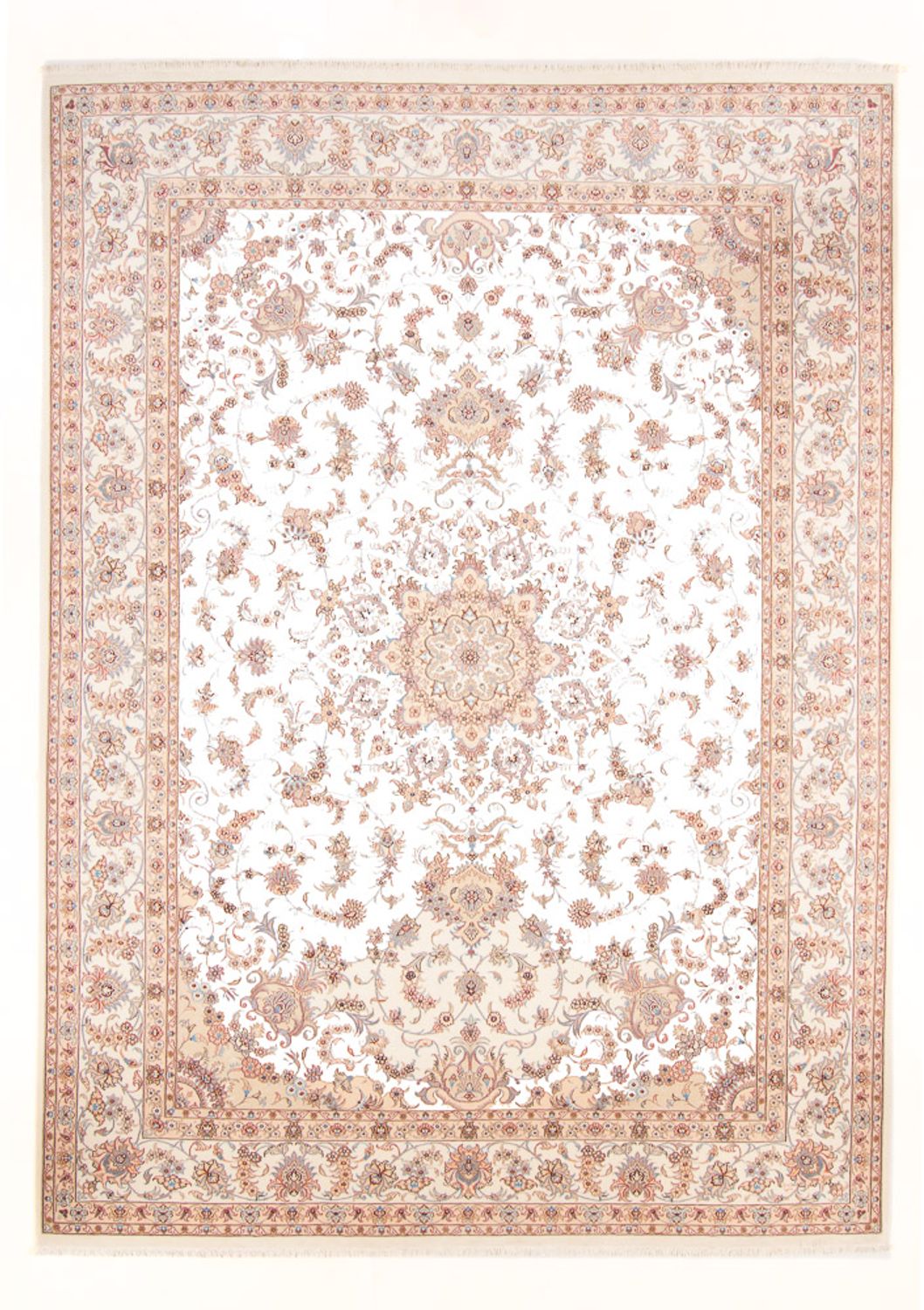 Tappeto Persero - Tabriz - Reale - 344 x 253 cm - crema