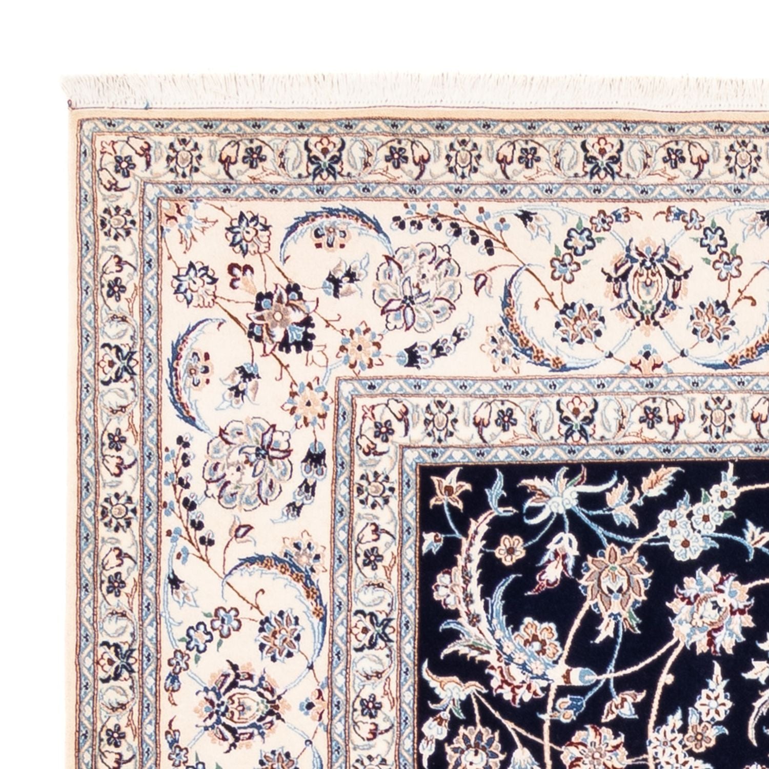 Tappeto Persero - Nain - Premio - 260 x 215 cm - blu scuro