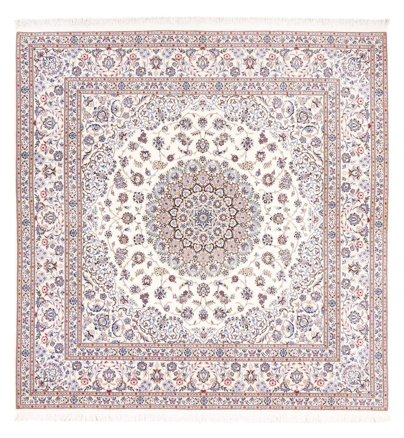 Tappeto Persero - Nain - Premio quadrato  - 203 x 201 cm - crema