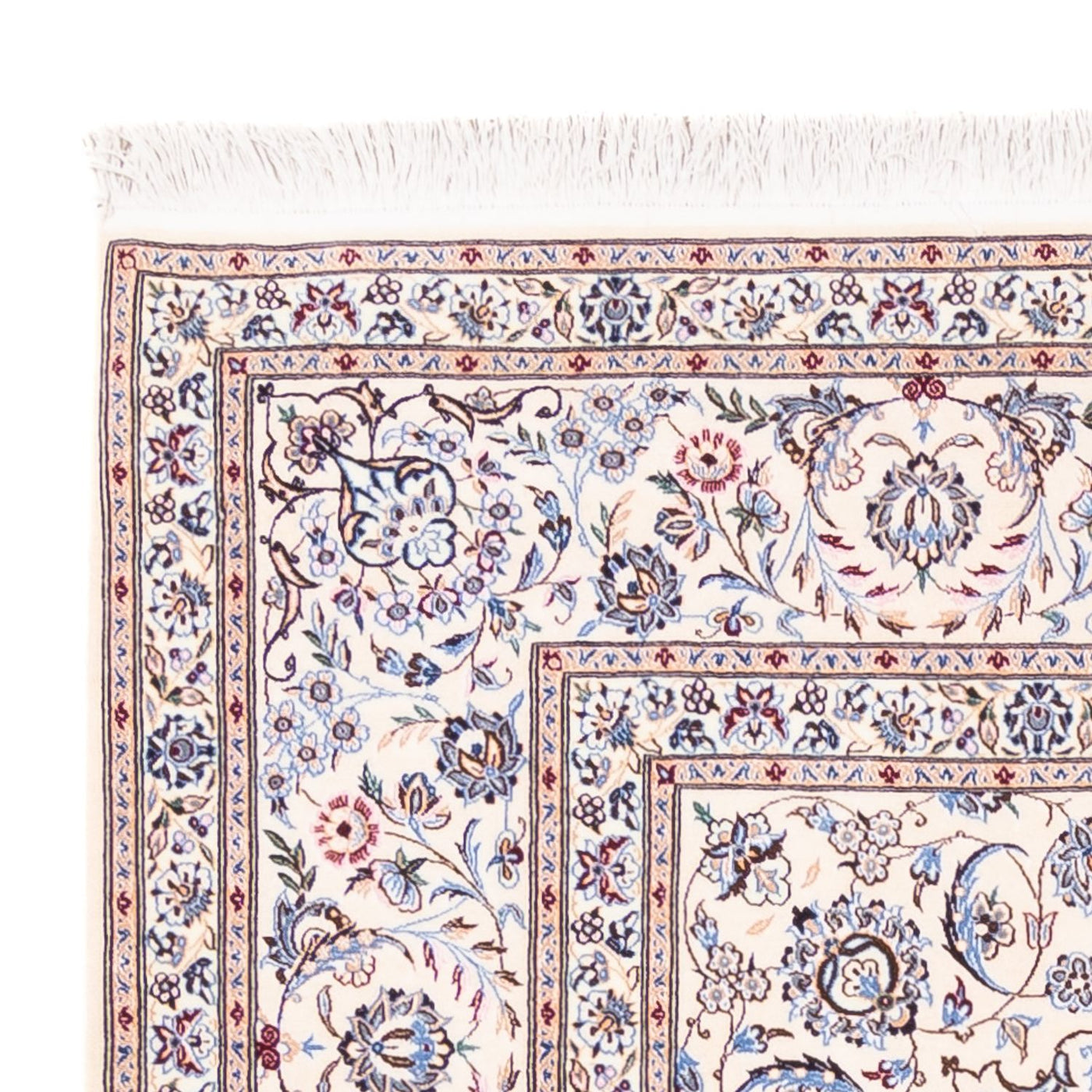 Nain - 6 la Tappeto 203x201cm - Tappeto persiano