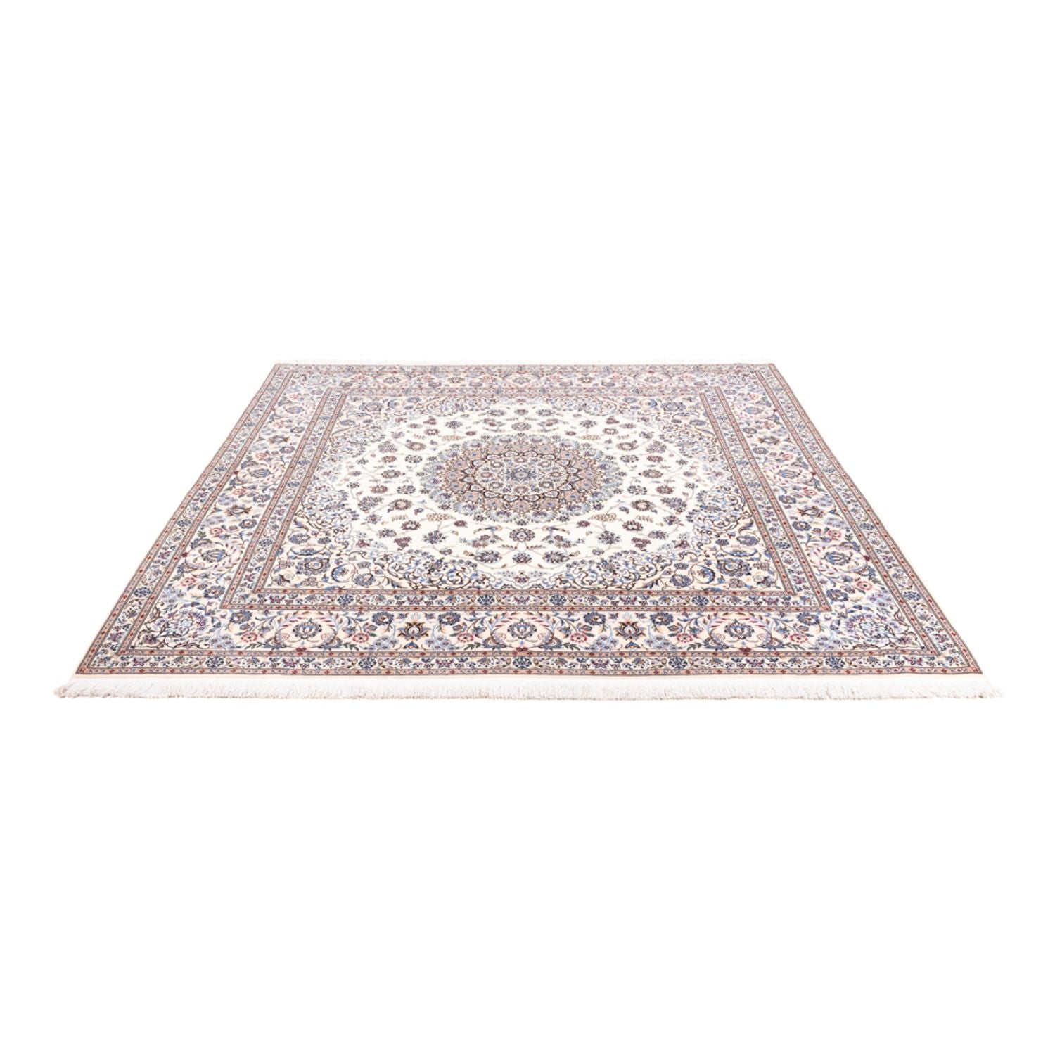 Tappeto Persero - Nain - Premio quadrato  - 203 x 201 cm - crema