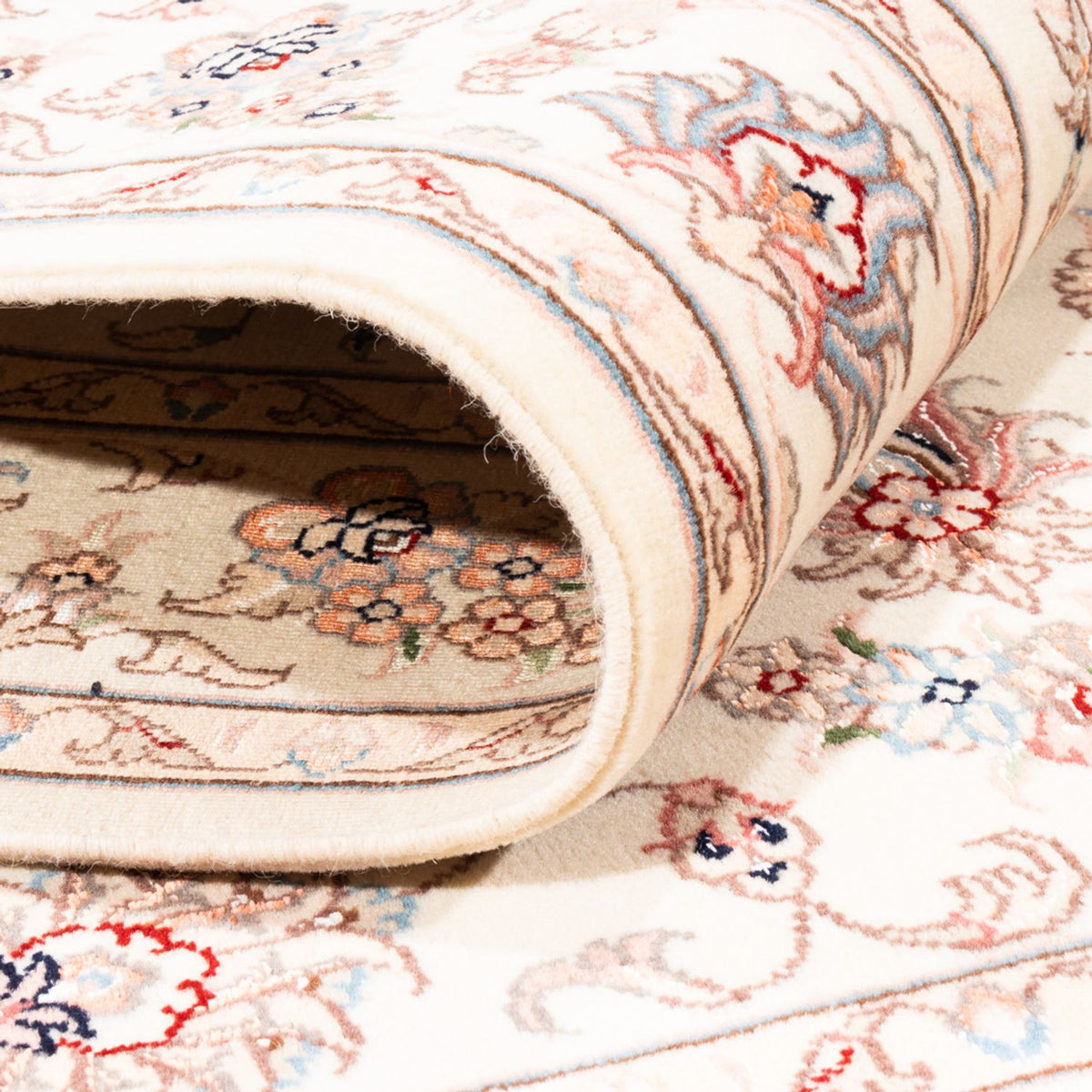 Tappeto Persero - Tabriz - 179 x 118 cm - crema