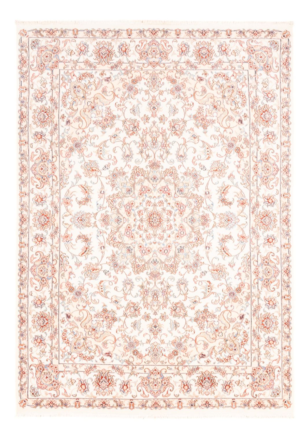 Tappeto Persero - Tabriz - 200 x 147 cm - crema