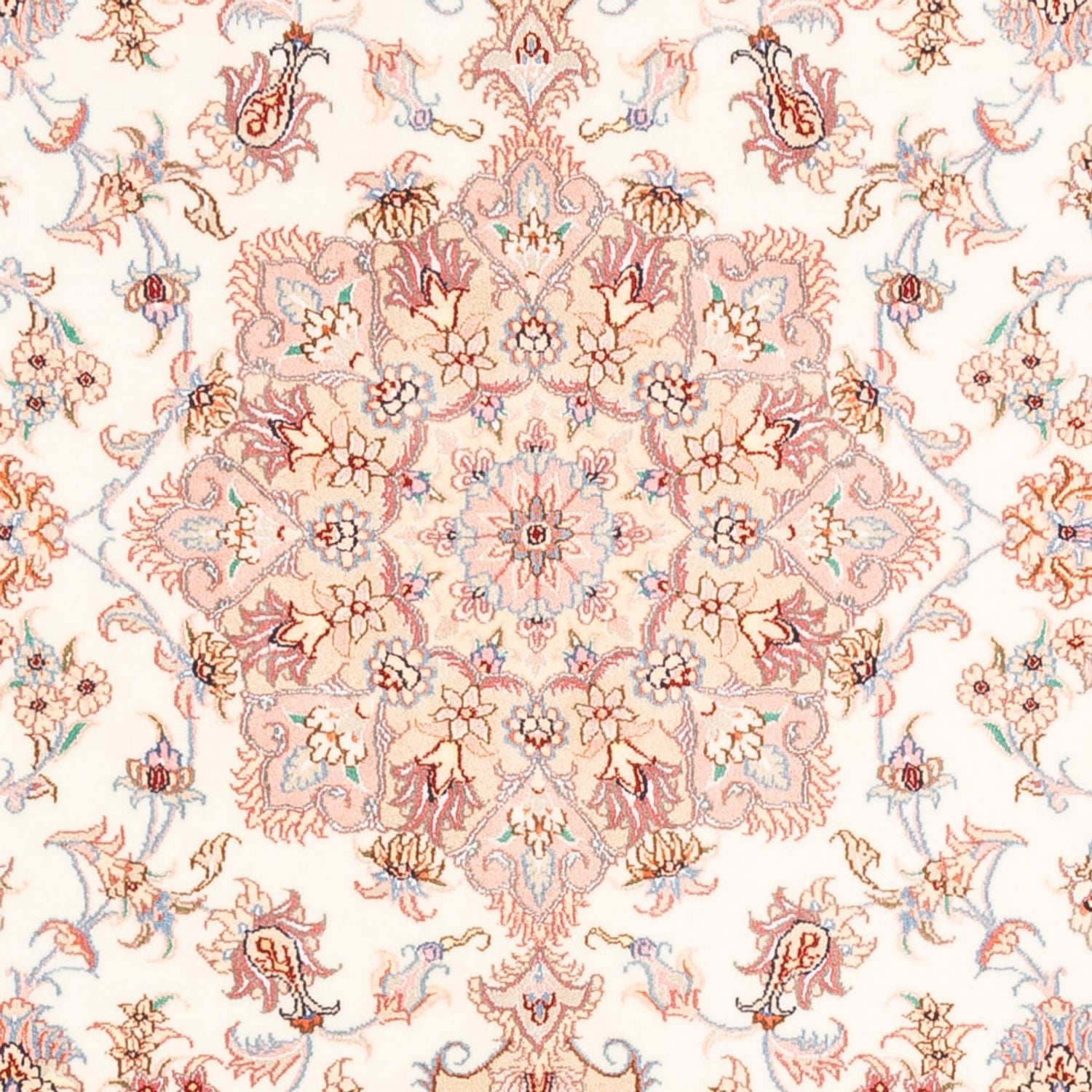Tappeto Persero - Tabriz - 198 x 149 cm - crema
