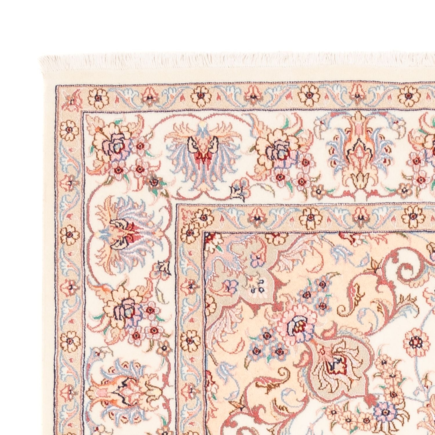 Tappeto Persero - Tabriz - 198 x 149 cm - crema