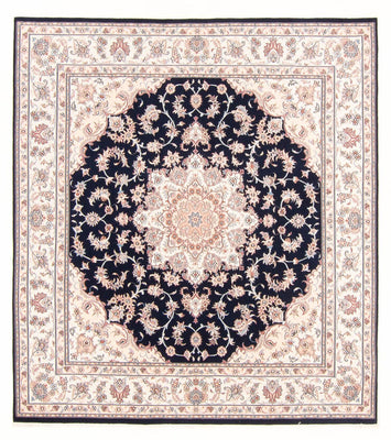 Tappeto Persero - Tabriz - Reale - 220 x 198 cm - blu scuro
