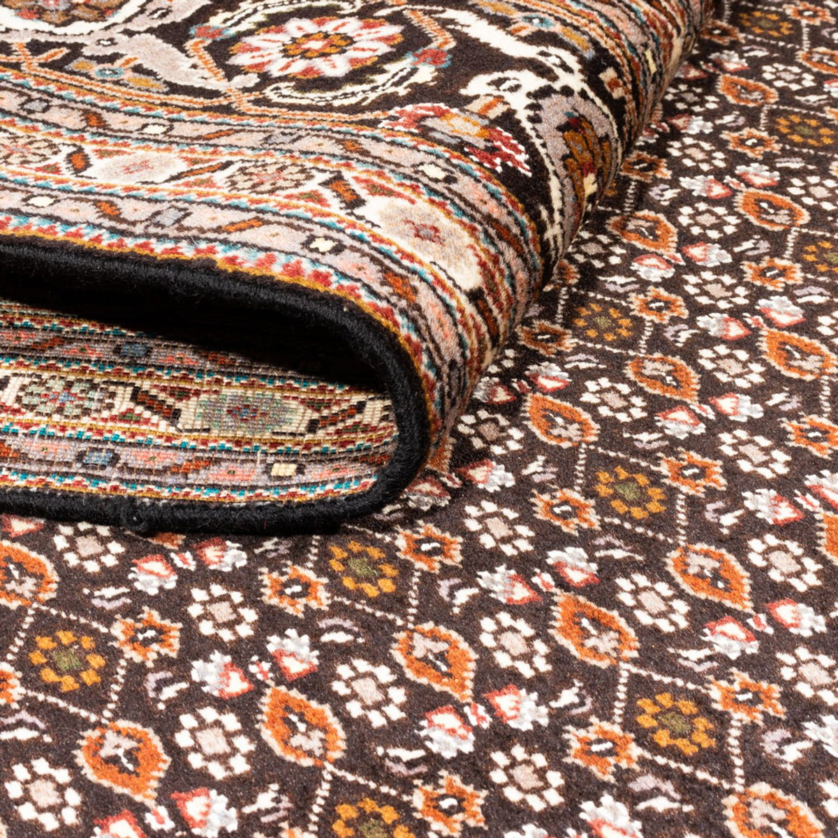 Tappeto Persero - Tabriz - Reale - 237 x 178 cm - blu scuro