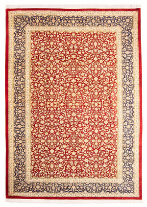 Tappeto di seta - Ghom seta - Premio - 294 x 197 cm - rosso