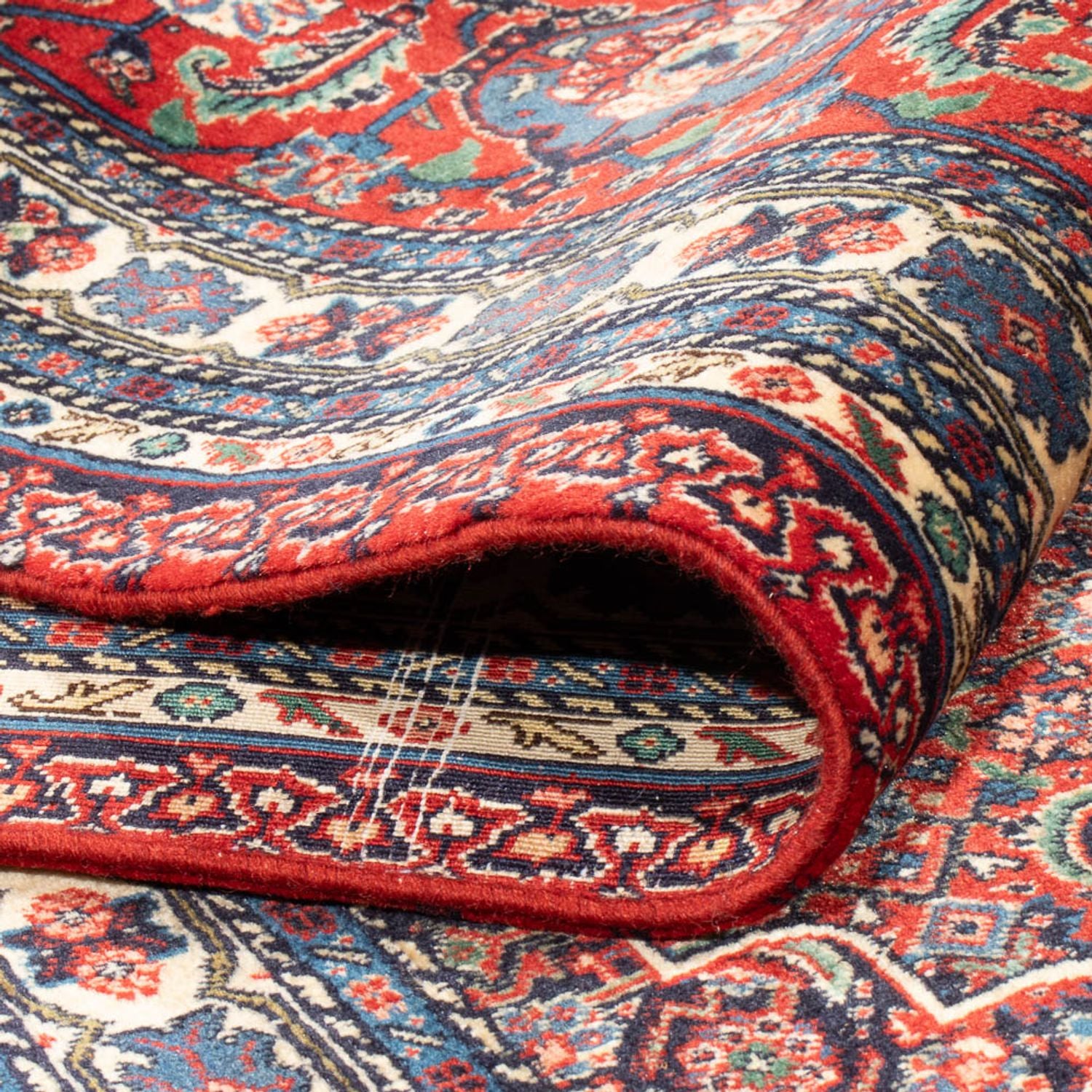 Tappeto Persero - Tabriz - Reale - 290 x 202 cm - rosso scuro