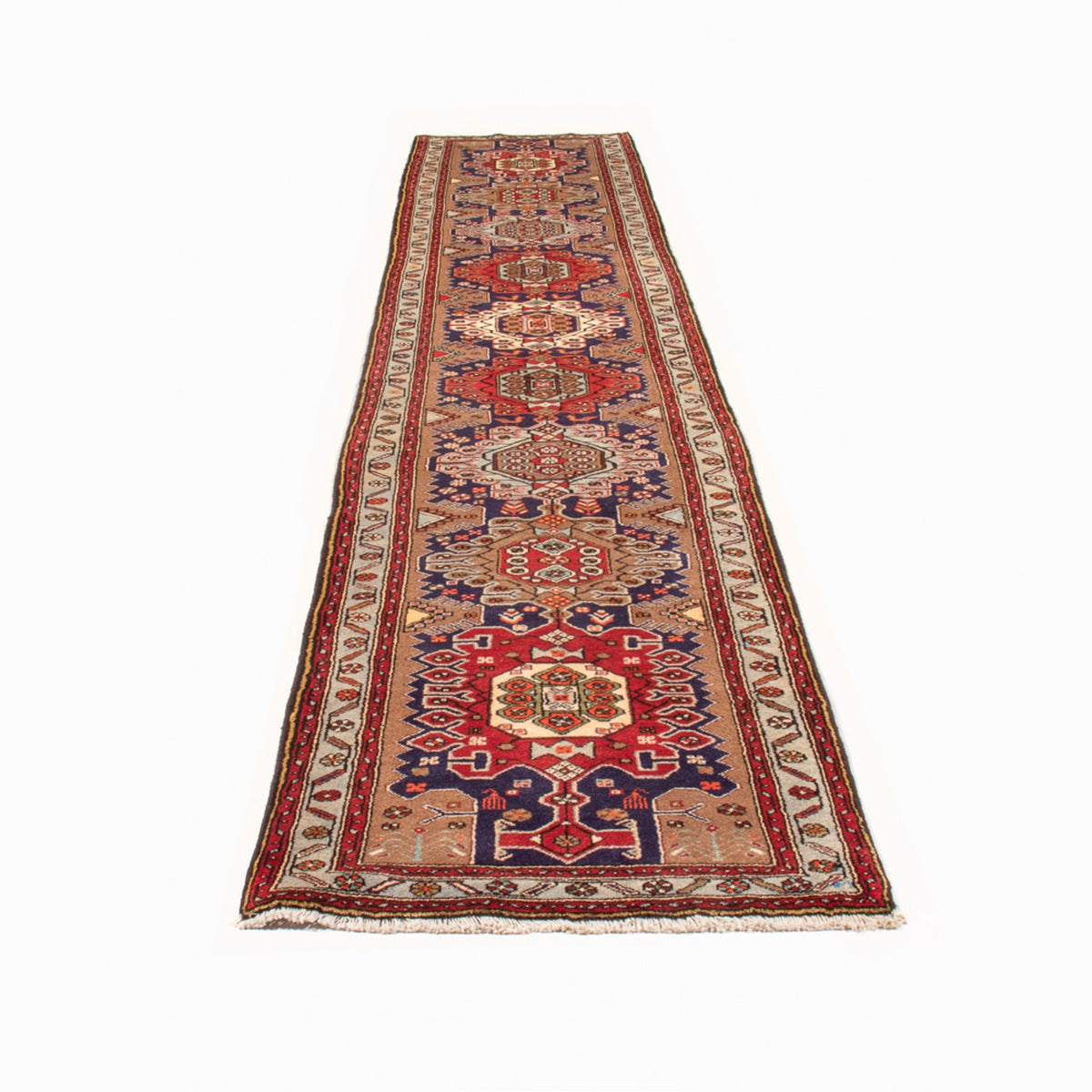 Tappeto corsia Tappeto Persero - Nomade - 403 x 82 cm - blu scuro