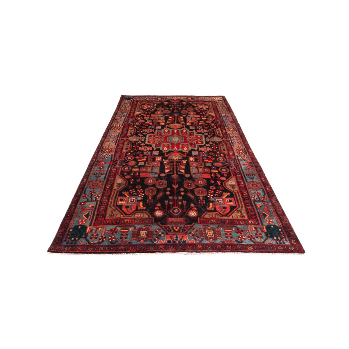 Tappeto corsia Tappeto Persero - Nomade - 343 x 154 cm - blu scuro