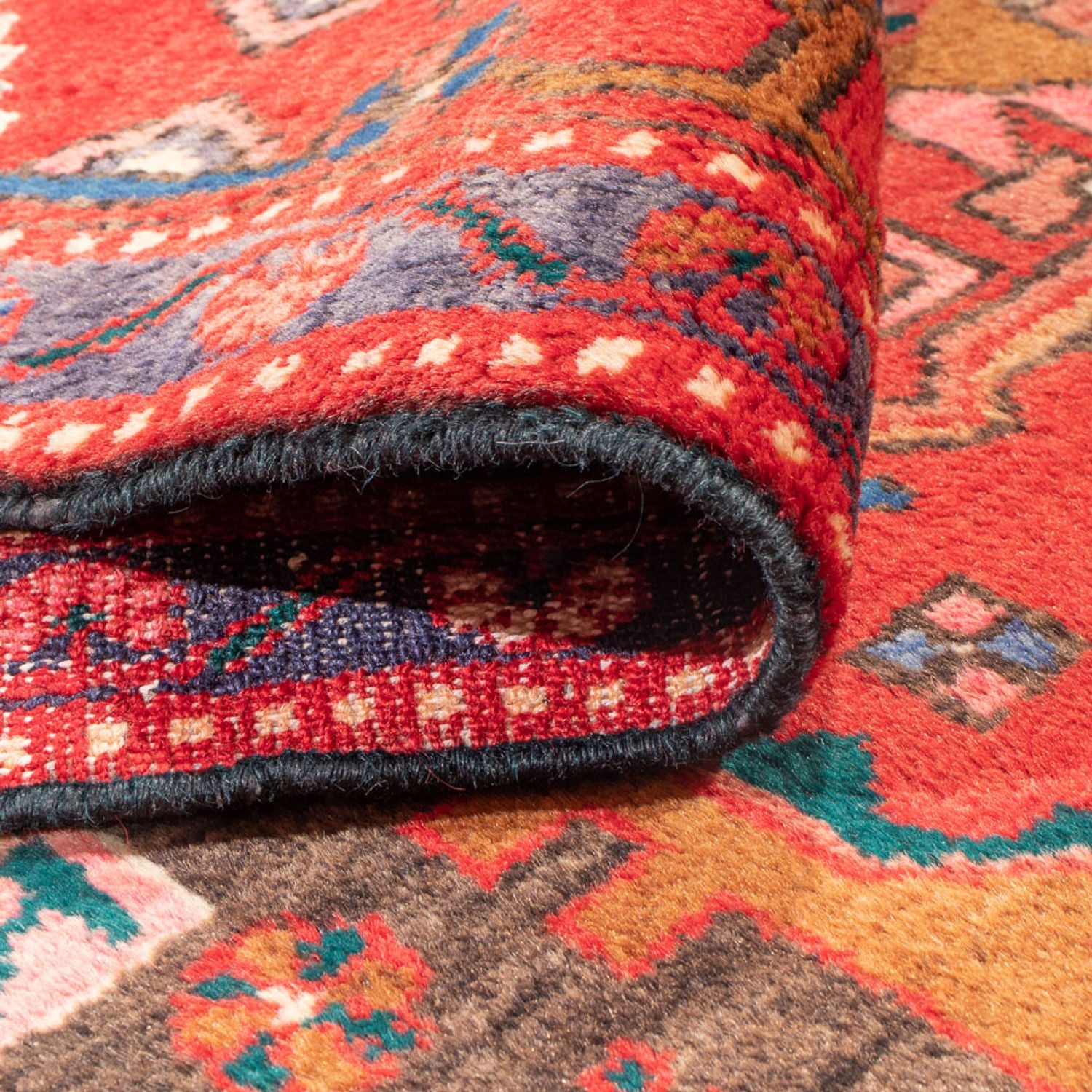 Tappeto Persero - Nomade - 280 x 150 cm - blu scuro