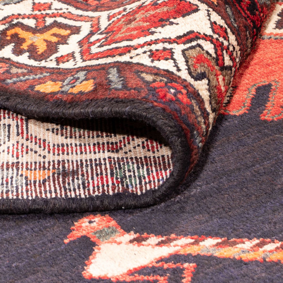 Tappeto corsia Tappeto Persero - Nomade - 295 x 147 cm - blu scuro