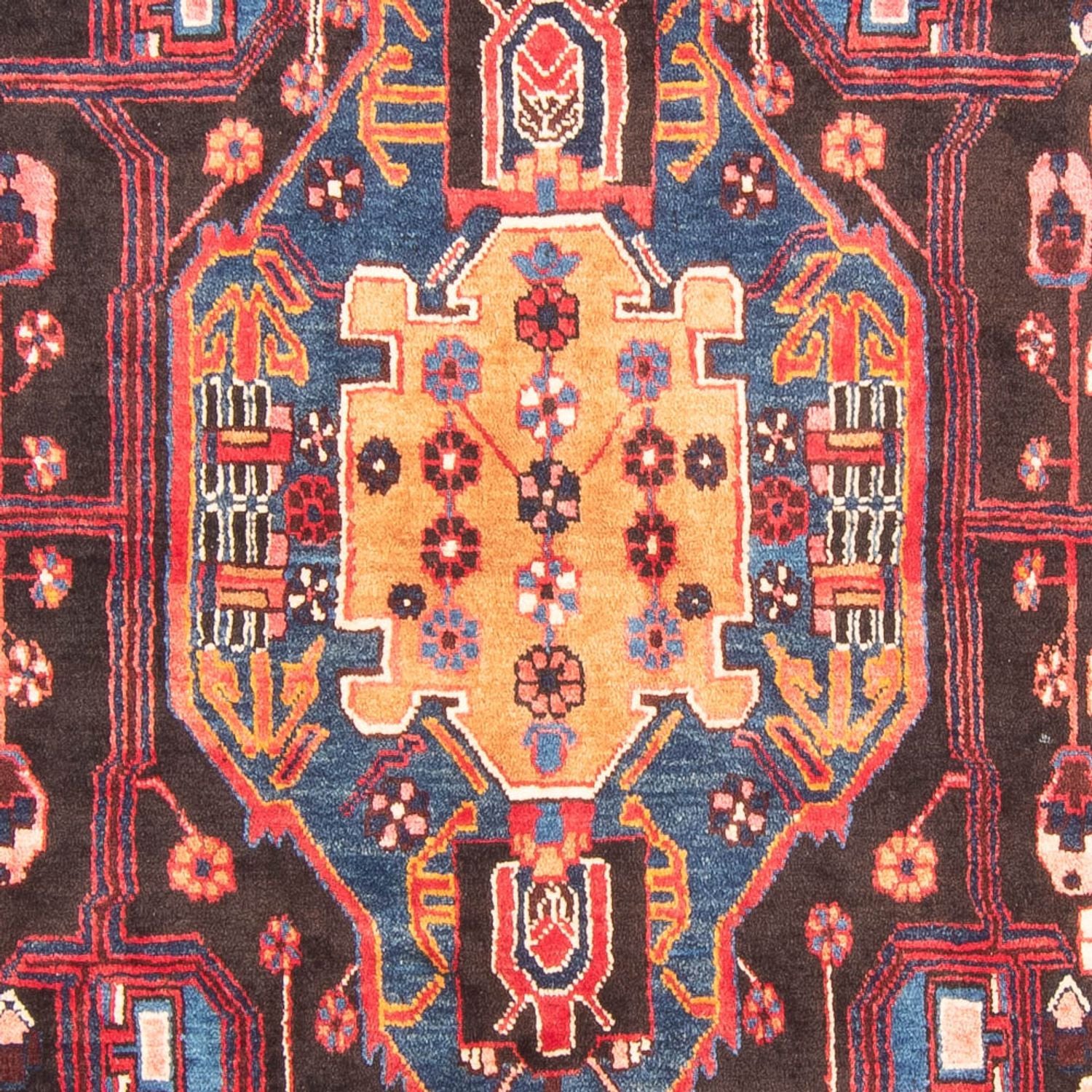 Tappeto corsia Tappeto Persero - Nomade - 350 x 160 cm - blu scuro