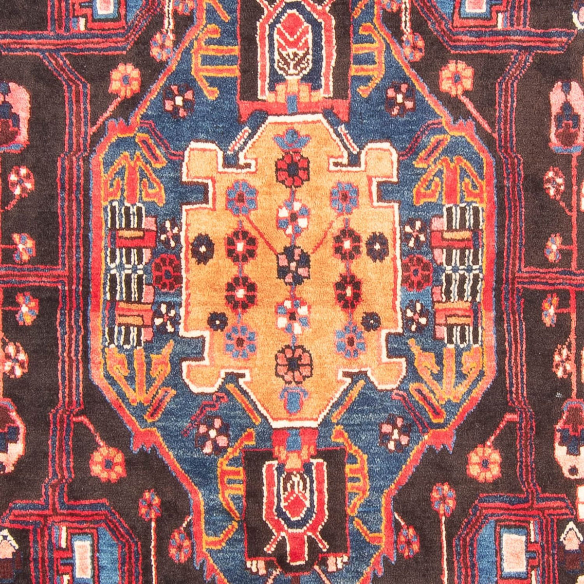 Tappeto corsia Tappeto Persero - Nomade - 350 x 160 cm - blu scuro