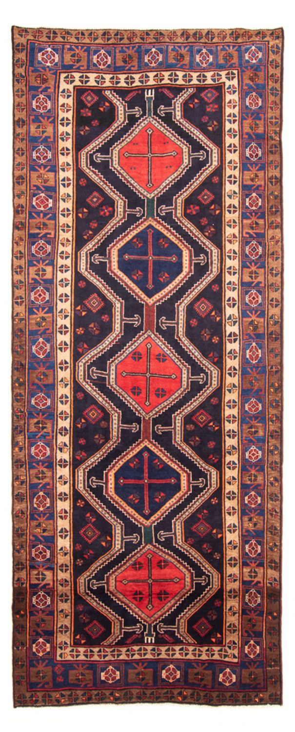 Tappeto corsia Tappeto Persero - Nomade - 380 x 153 cm - blu scuro