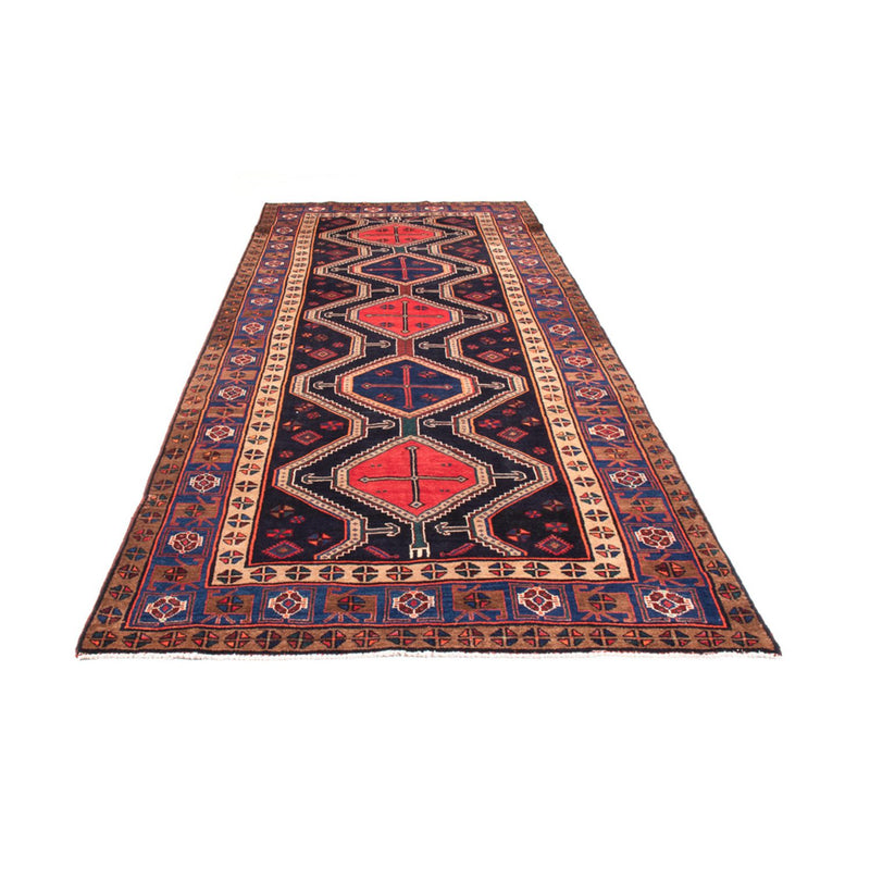 Tappeto corsia Tappeto Persero - Nomade - 380 x 153 cm - blu scuro
