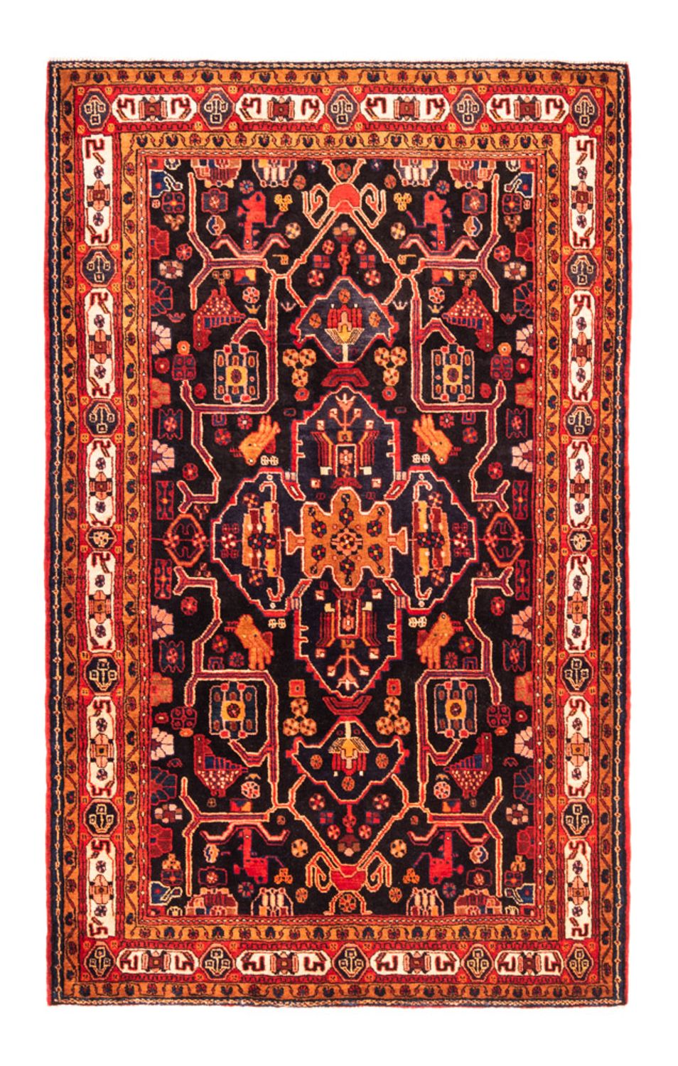 Tappeto Persero - Nomade - 280 x 172 cm - blu scuro