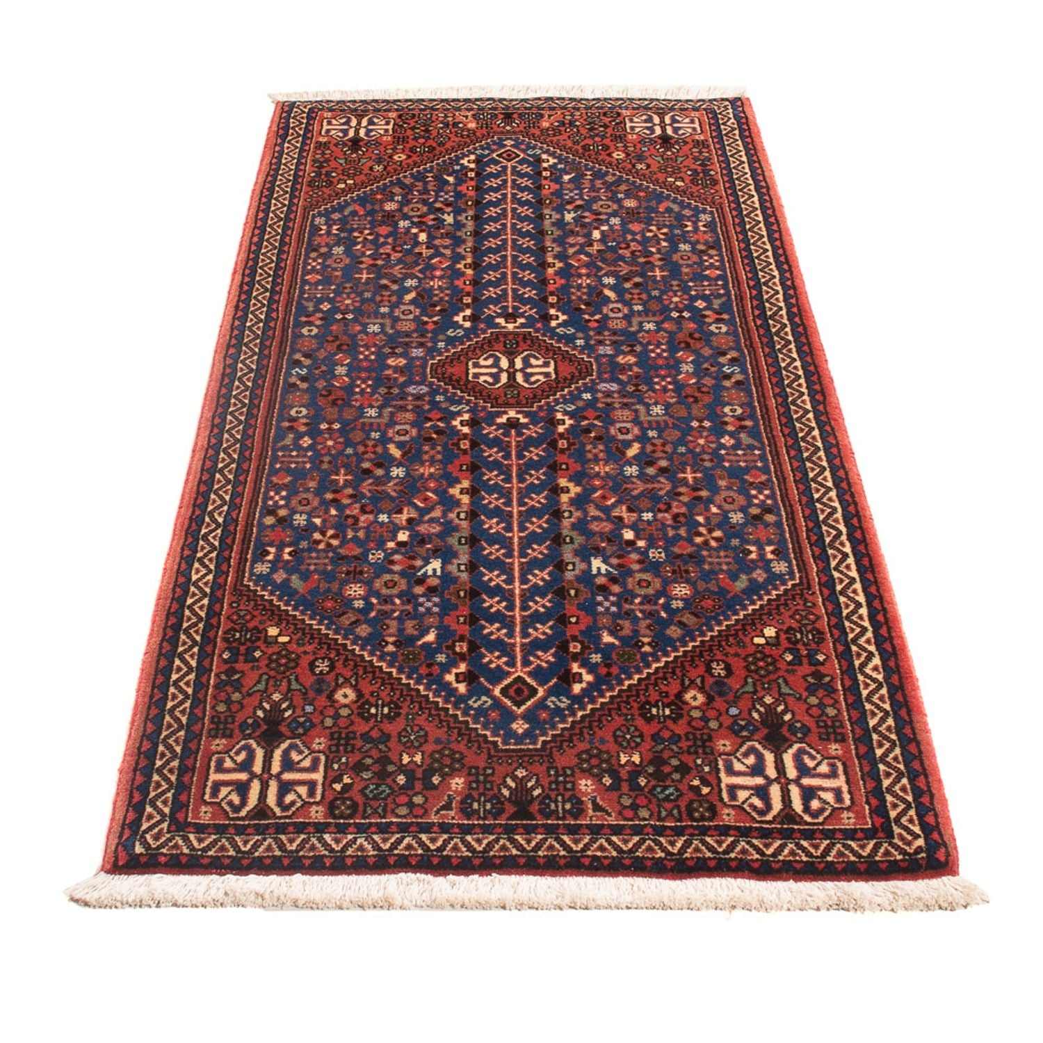 Tappeto corsia Tappeto Persero - Nomade - 157 x 67 cm - blu