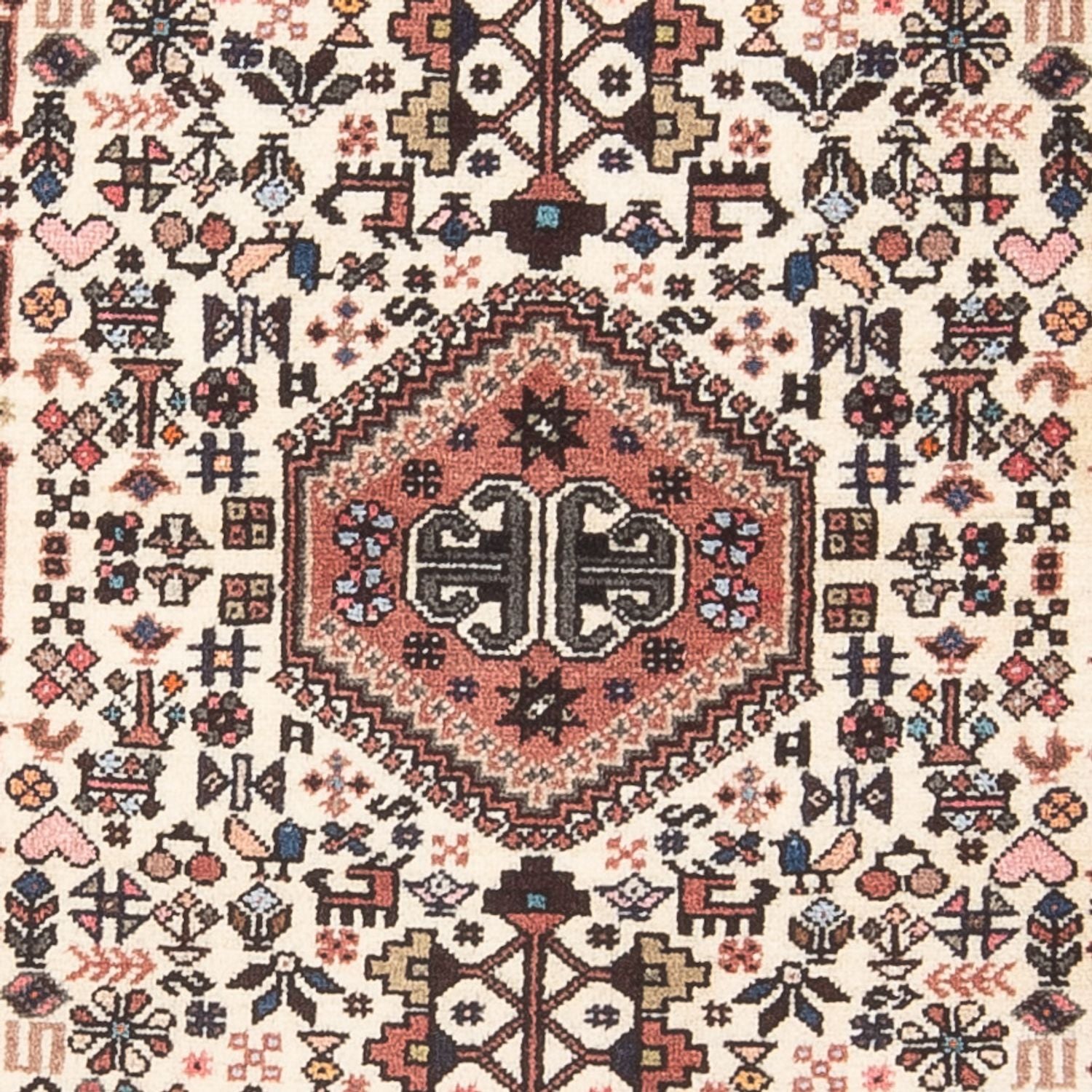 Tappeto corsia Tappeto Persero - Nomade - 162 x 68 cm - crema
